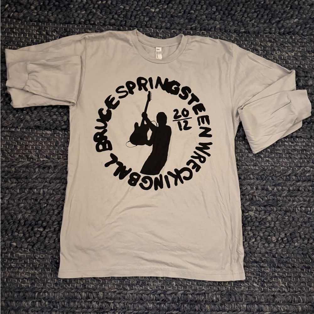 Bruce Springsteen 2012 Wrecking Ball Tour Tshirt Size M